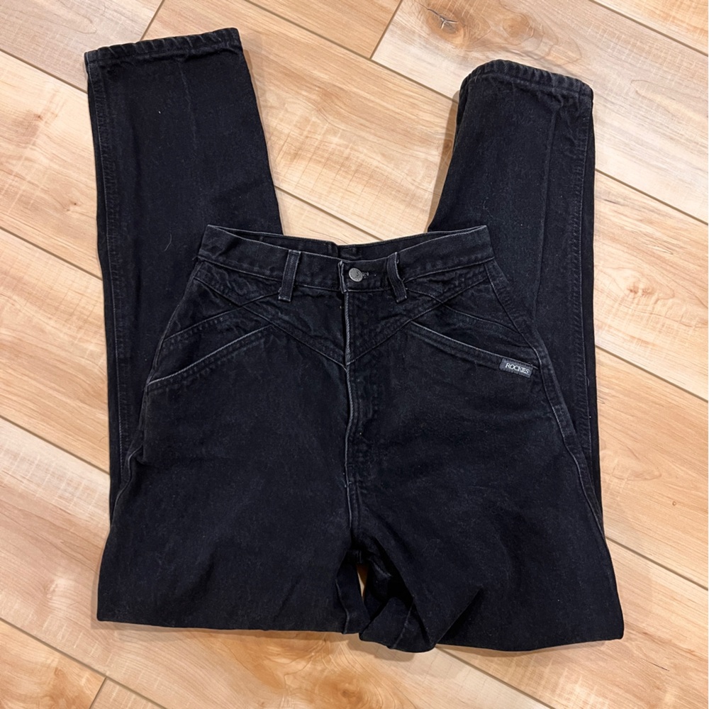 Rockies Jeans Relaxed Fit Women’s 9/29 Inseam 32” Black